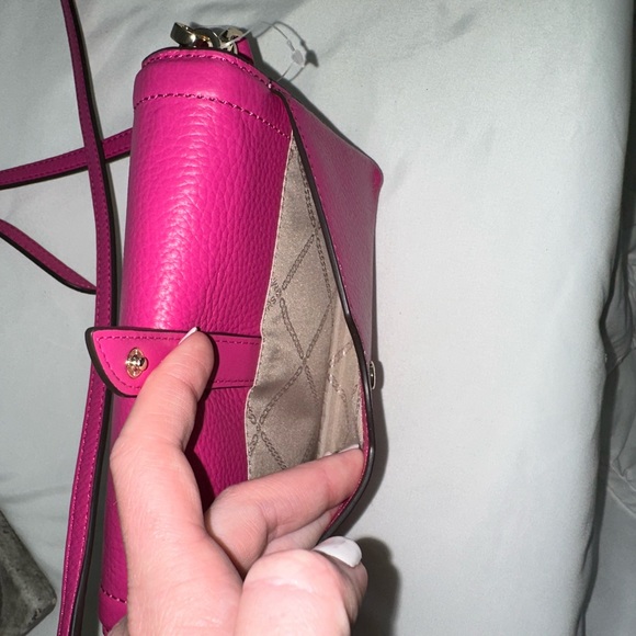 Michael Kors Leather Phone CrossBody - Picture 8 of 13